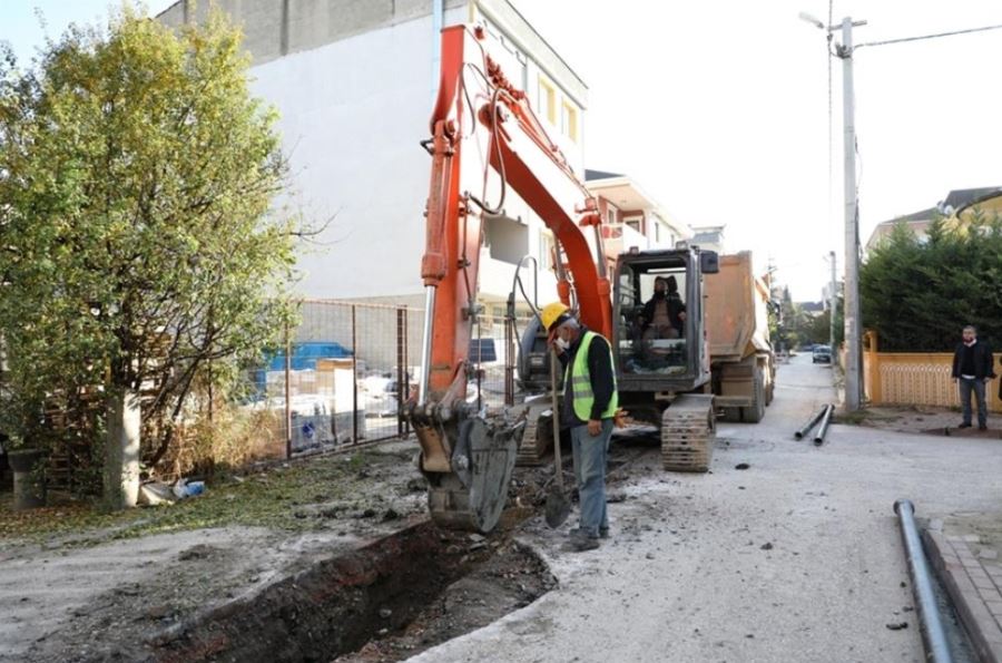 İçme Suyu Alt Yapı Çalışması Mesudiye Mahallesi’nden Devam Ediyor