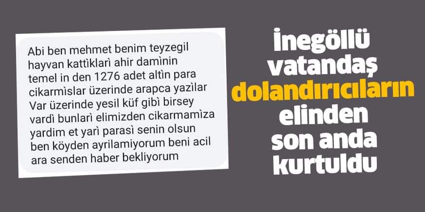 DOLANDIRICILAR BOŞ DURMUYOR