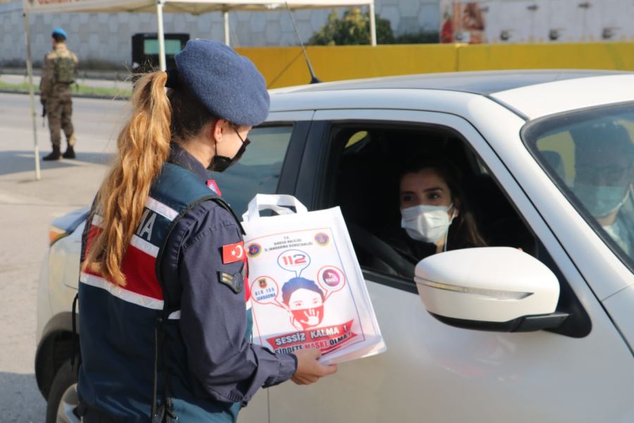 KADINA YÖNELİK ŞİDDETE KARŞI JANDARMADAN DUYARLI DAVRANIŞ