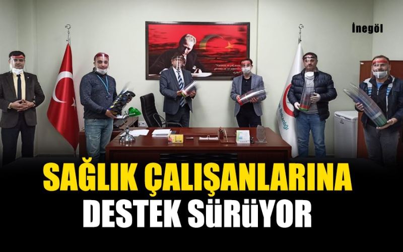 SAĞLIK ÇALIŞANLARINA DESTEK SÜRÜYOR