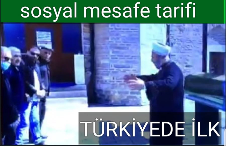 Sosyal mesafe tarifi