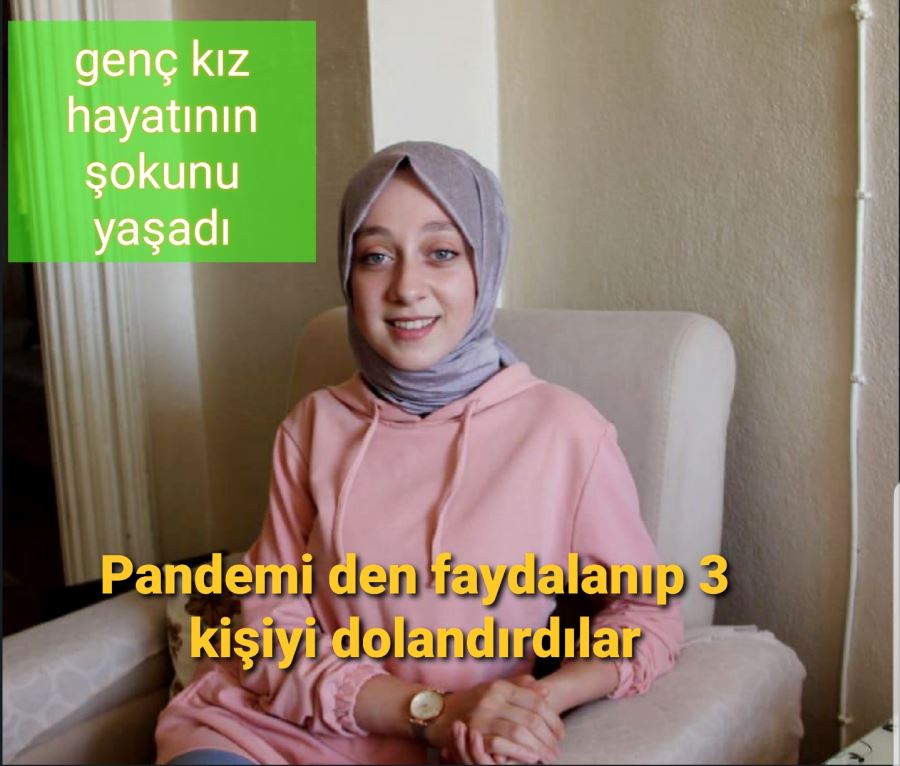 Genç kız hayatını şokunu yaşadı