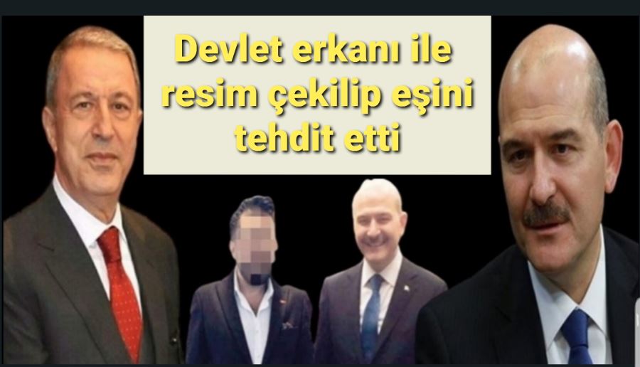 Devlet erkanını kullanarak sevgilisini tehdit etti