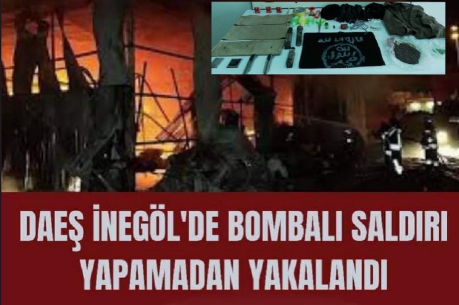 bombalı saldırı yapamadan yakalandı