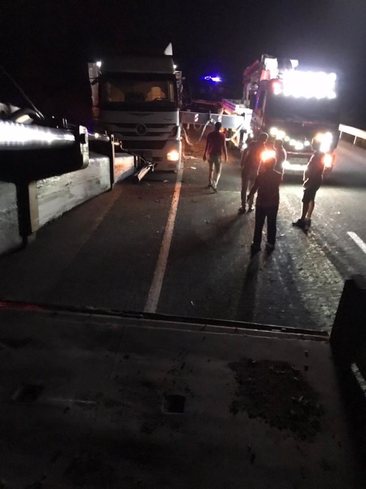 Ümitalanda trafik kazası, 1.Ölü 1 Yaralı