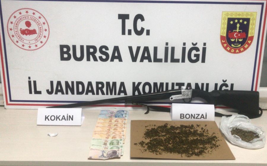 Jandarmadan O mahallelere  uyuşturucu operasyonu