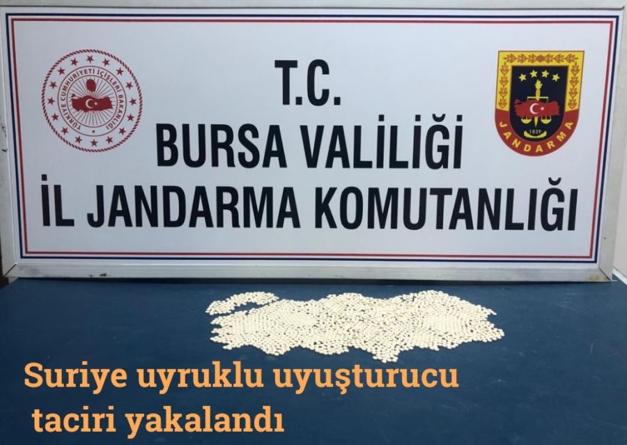 Suriye uyruklu uyuşturucu taciri yakalandı