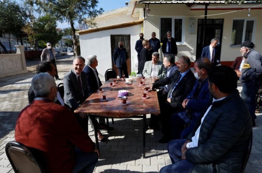 Başkan Taban Tamamlanan Çalışmaları Yerinde İnceledi