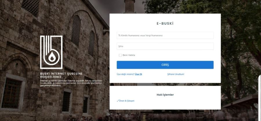 BUSKİ’den dijital kolaylık