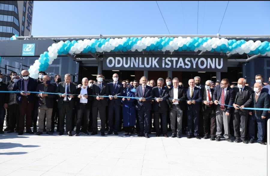 Bursaray Odunluk İstasyonu hizmete açıldı