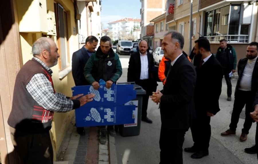 Bireysel Çöp Konteyneri Dağıtımlarında Sona Gelindi