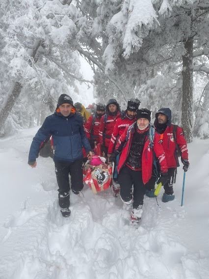 Boğazova’da arama kurtarma çalışmaları