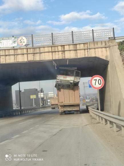 İnegöl’de ilginç anlar kameraya yansıdı