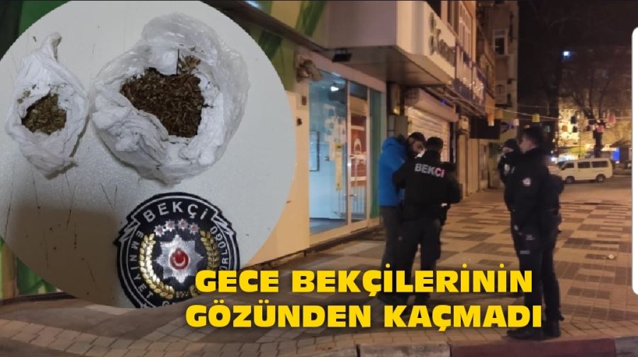 Gece bekçilerinin gözünden kaçmadı