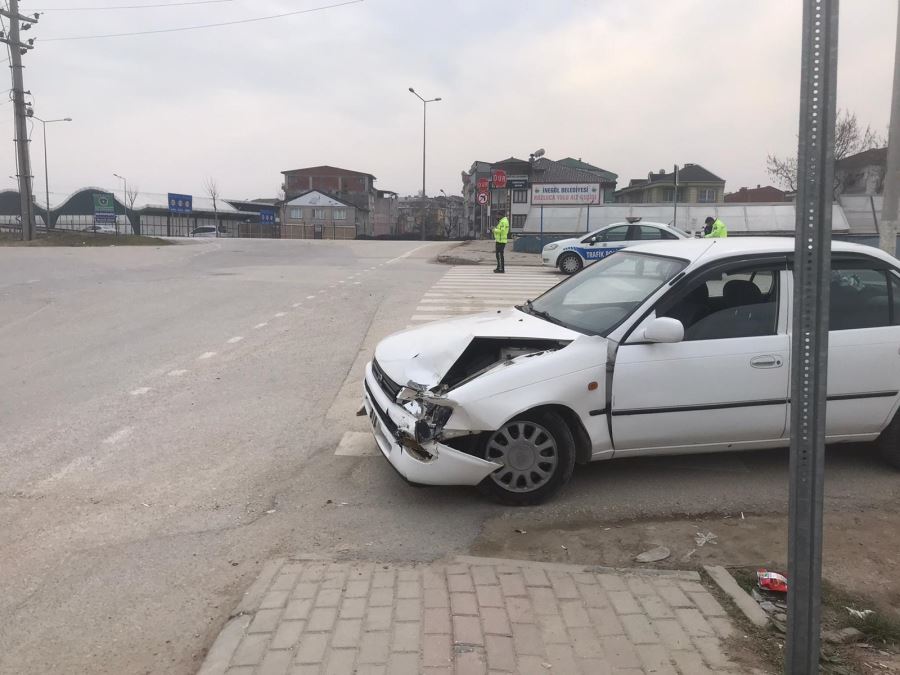 Kozluca Bulvarı’nda kaza