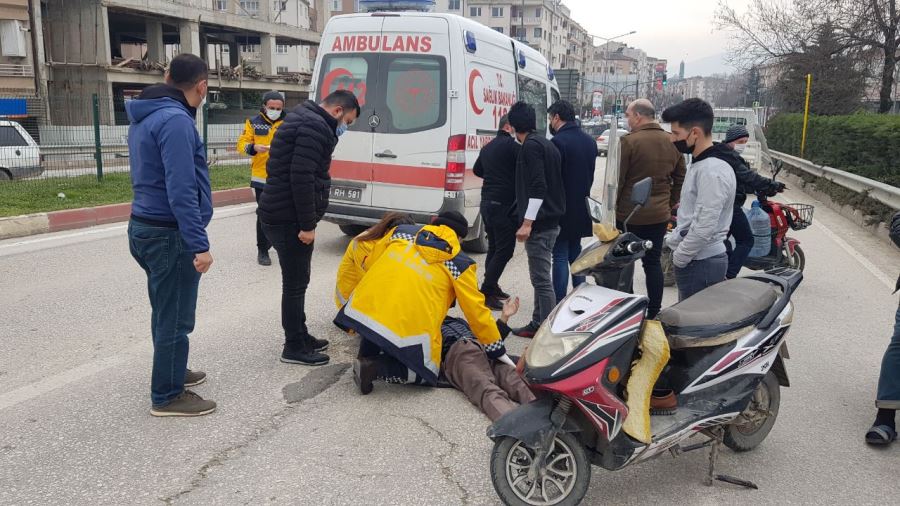 Öndeki Araç fren yapınca kaza kaçınılmaz oldu