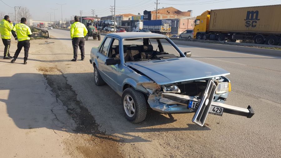 İnegöl’ün sevilen ismi ölümden döndü