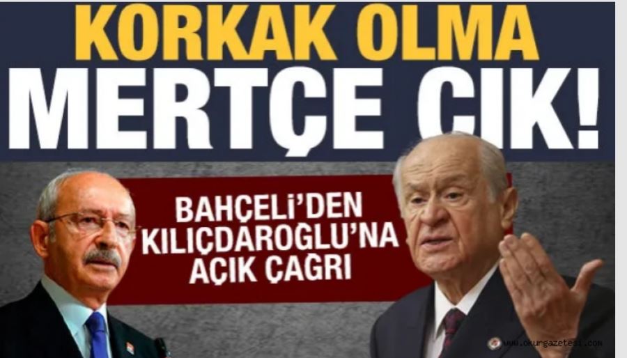 MHP lideri Bahçeli