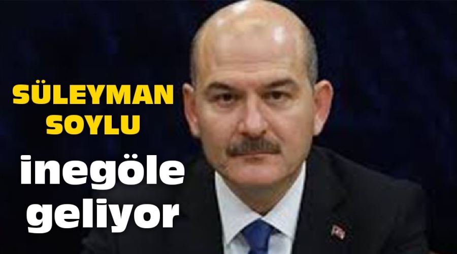 Şehit babasının talebi üzerine Süleyman Soylu İnegöl’e geliyor