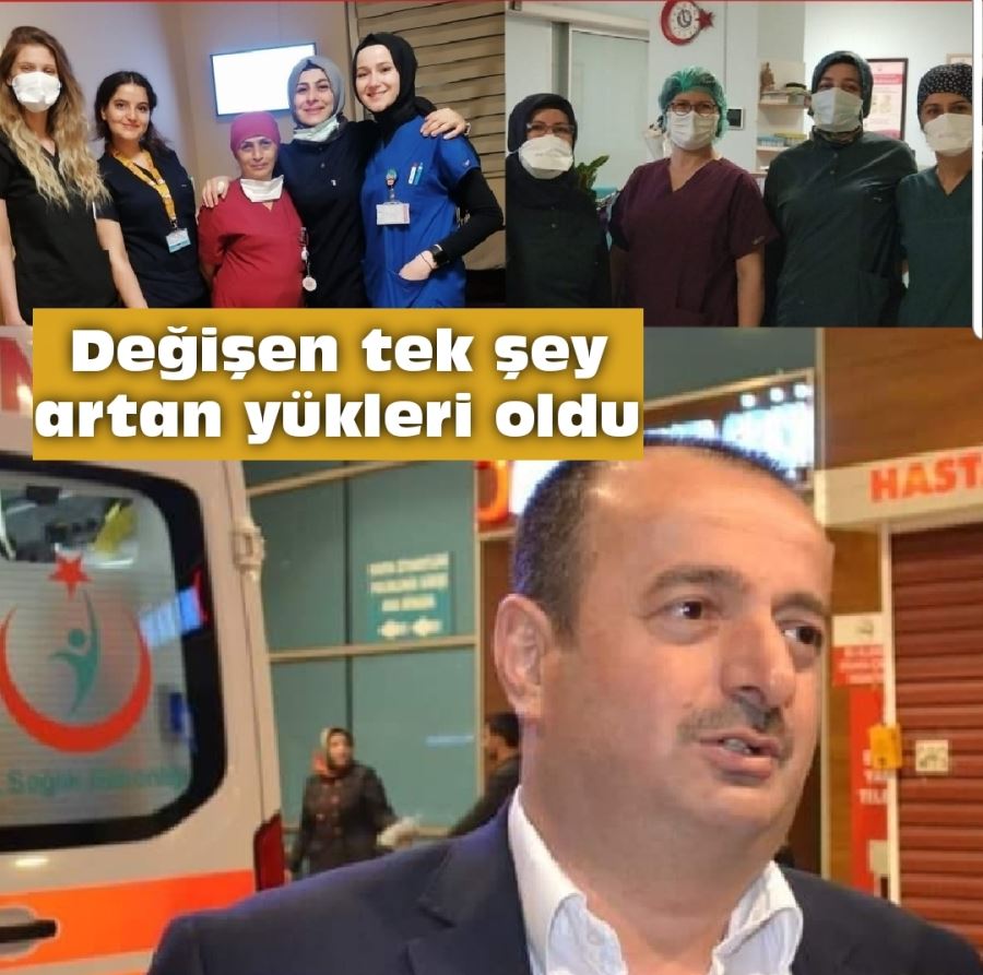 Değişen tek şey artan yükleri oldu