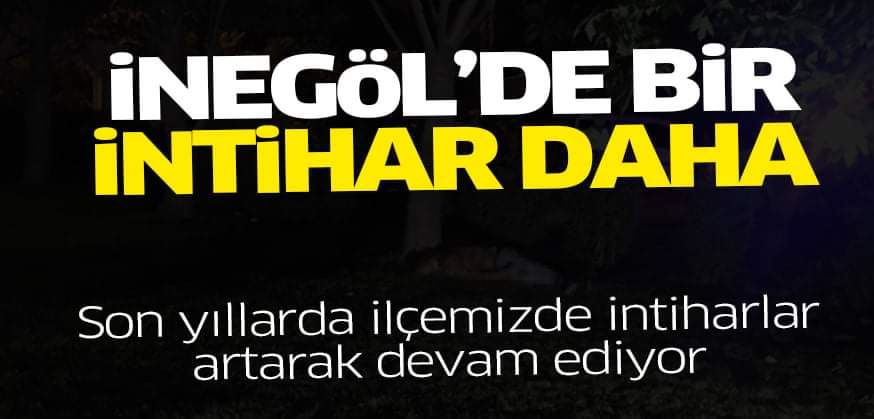 İnegöl’de intiharlar artıyor Kendisini asarak intihar etti