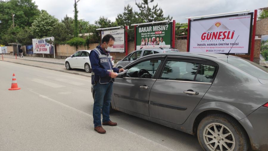 Covid-19 kapsamı çerçevesinde polislerimizin 5 saatlik mesaisi