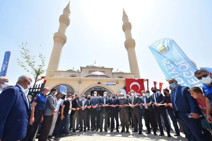 SELAHADDİN EYYUBİ CAMİİ TÖRENLE AÇILDI