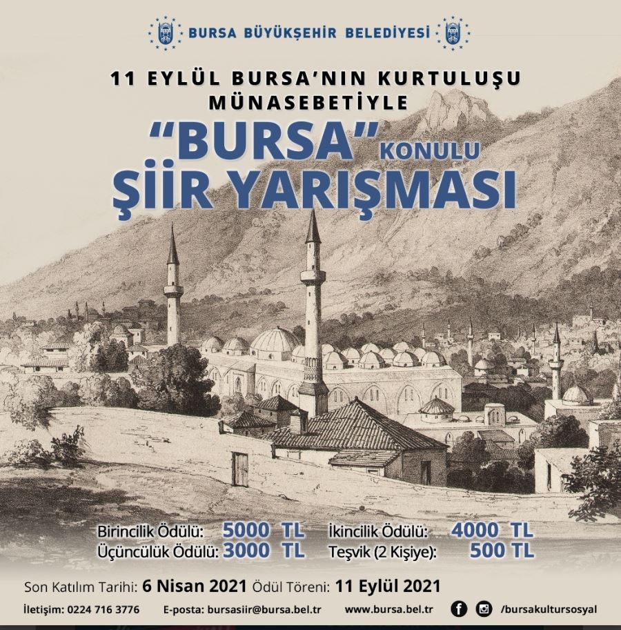 Bursa’ şiirlerle anlatıldı