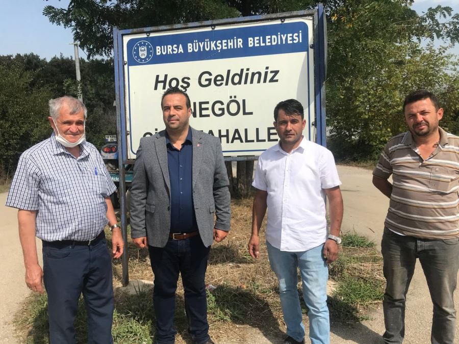 Çitli Mahallesi kavşağında incelemelerde bulundu