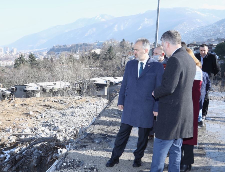 30 yıllık atıl bölge Bursa’ya kazandırılıyor