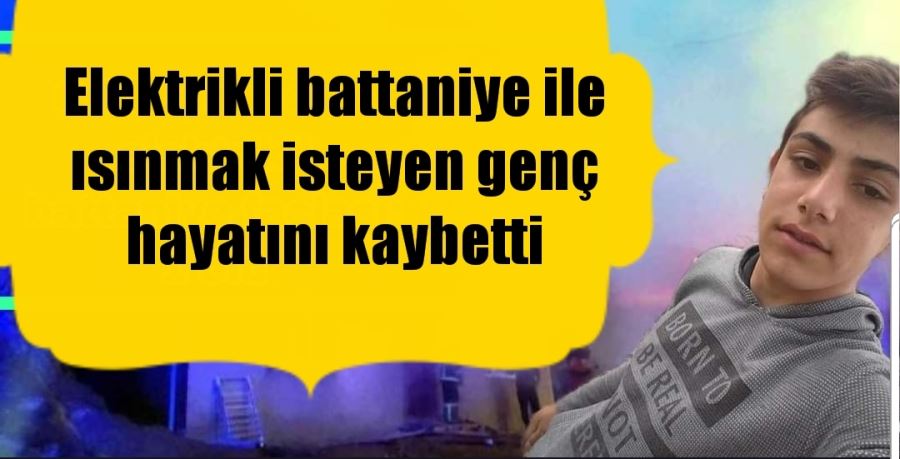 Elektrikli battaniyeyi açıp uykuya daldı... feci şekilde can verdi