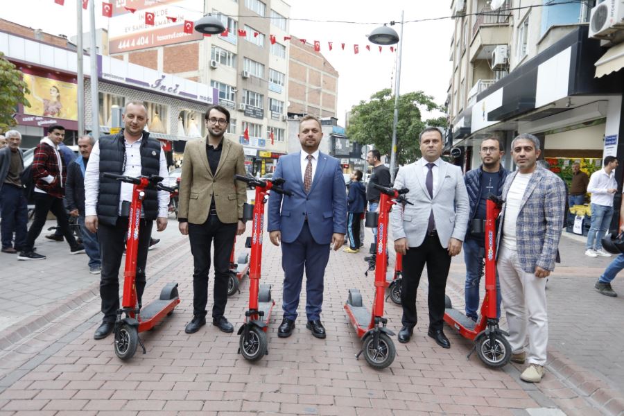 Scooterlar, düzenlenen lansman tanıtımıyla hizmet vermeye başladı