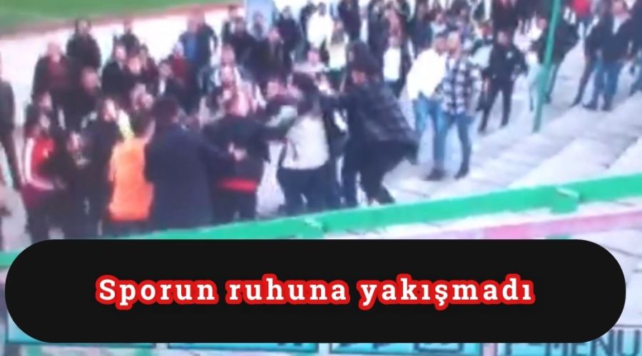 Sporun ruhuna yakışmadı