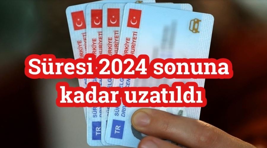 Eski tip sürücü belgelerini değiştirme süresi 2024 sonuna kadar uzatıldı