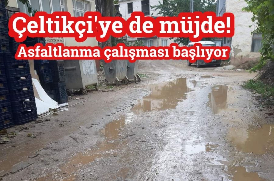 Asfaltlanma çalışması başlıyor