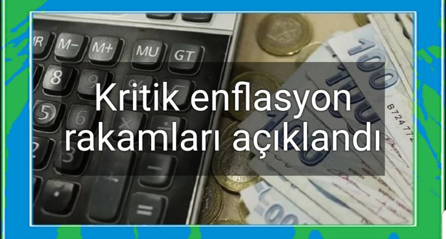 Kritik enflasyon rakamları açıklandı