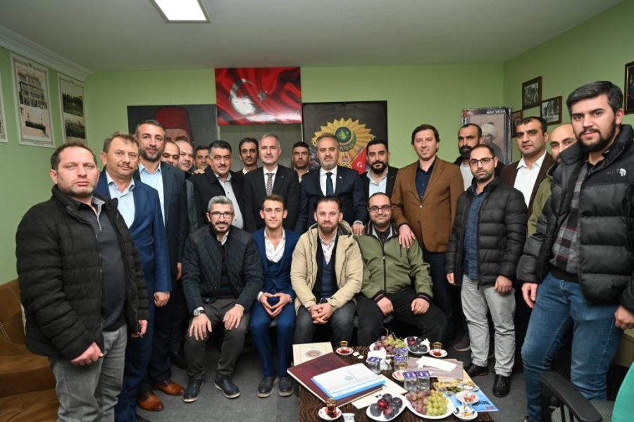 ABDÜLHAMİD HAN KÜLTÜR DERNEĞİ PROTOKOLÜ AĞIRLADI