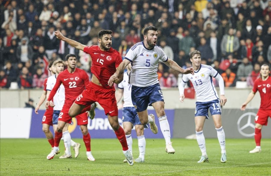 A Milli Futbol Takımı, özel  maçta İskoçya