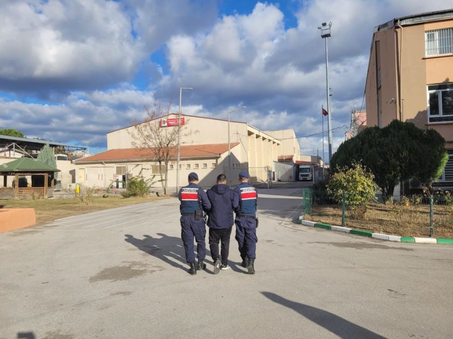 29 ayrı suçtan kaydı olan kişi Jandarma ekipleri tarafından yakalandı