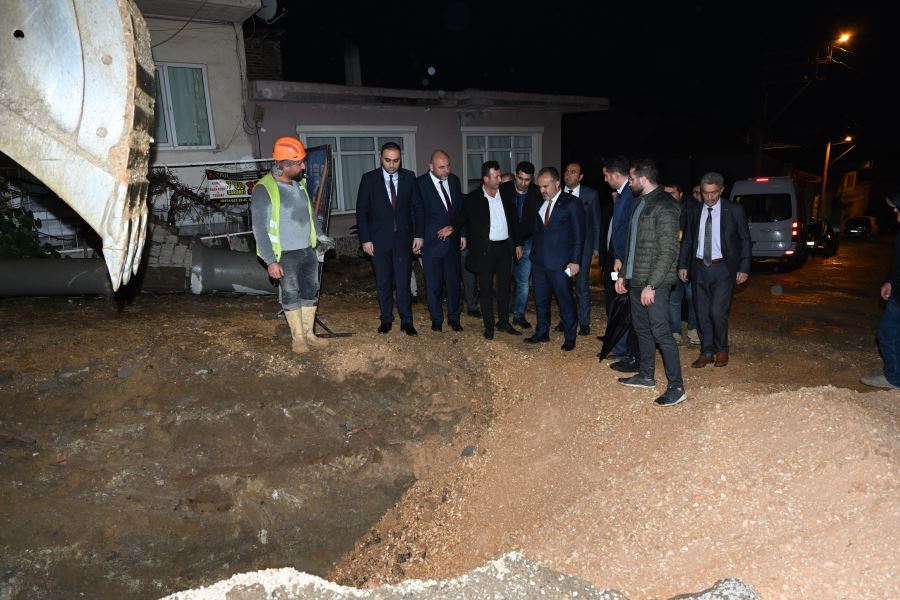 Büyükşehir gece gündüz sahada