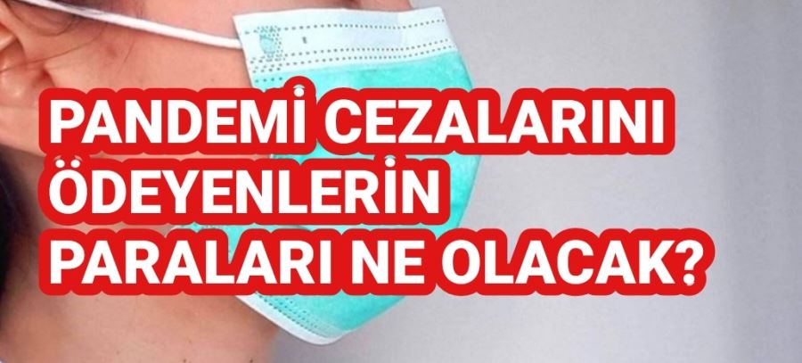 Pandemi cezalarını ödeyenlerin paraları ne olacak?...işte cavabı