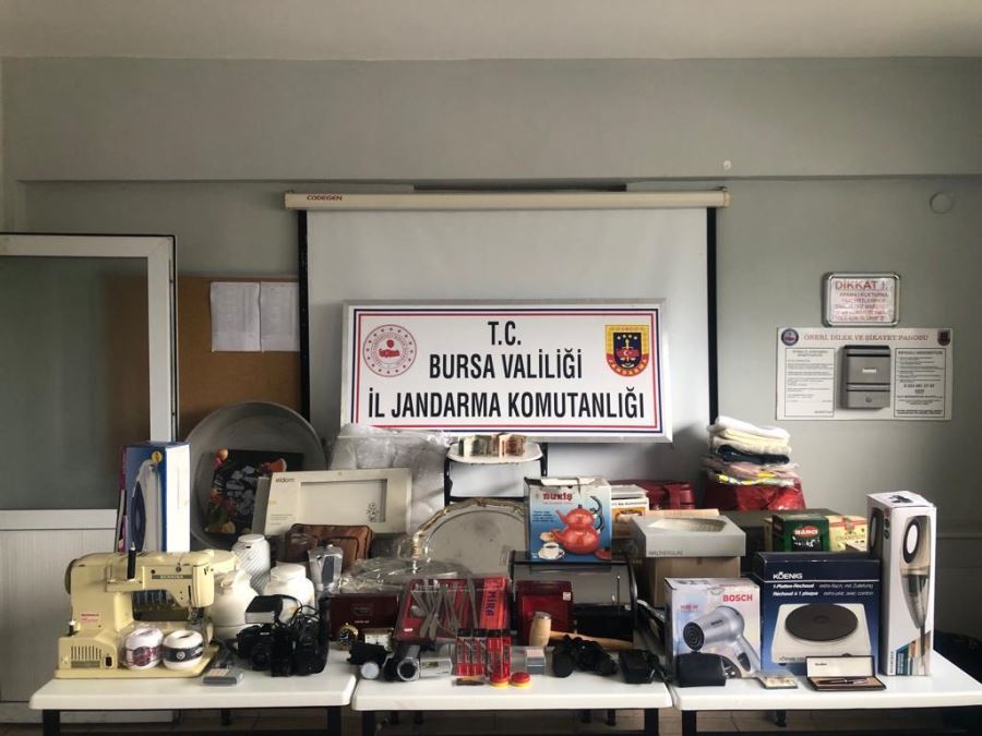 İl Jandarma Komutanlığı ekipleri 71 ayrı suçlu Hırsızı yakaladı