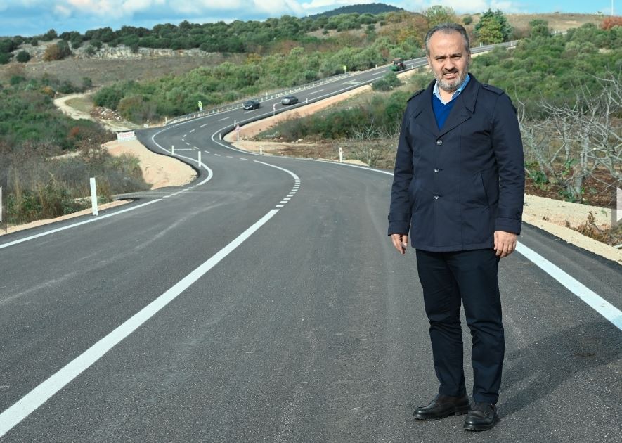 Gölyazı yolu sil baştan yenilendi