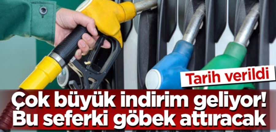  Akaryakıtta büyük indirim geliyor tarih verildi