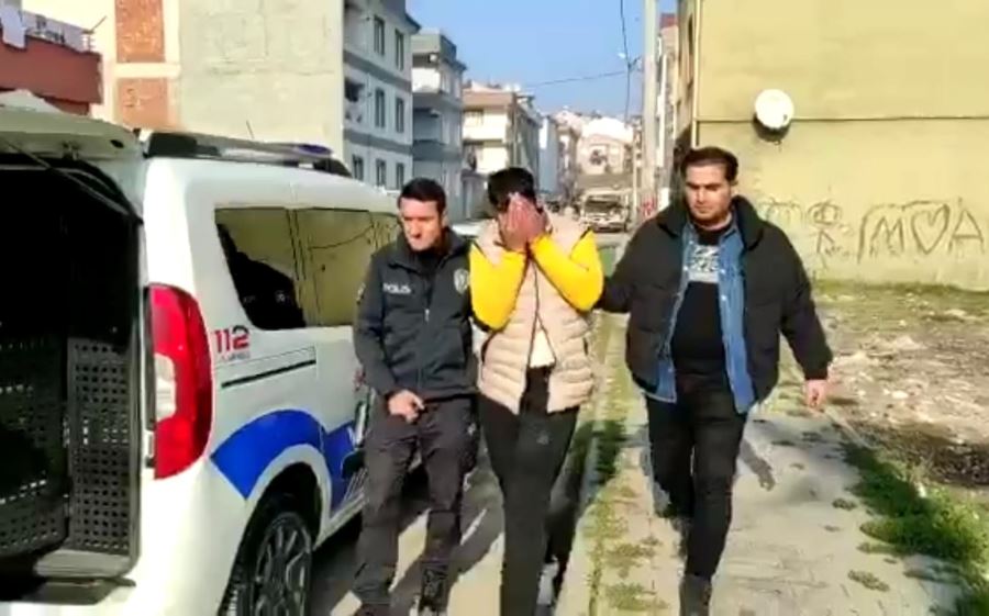 Azılı hırsız polisin sıkı takibiyle yakalandı