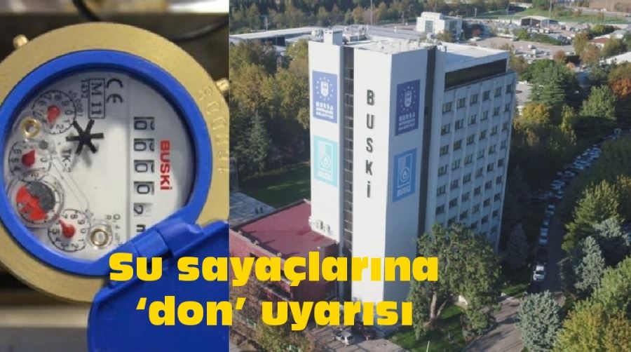 Su sayaçlarına ‘don’ uyarısı