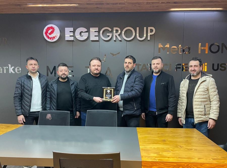 EGE GROUP SERİK MAÇININ SPONSORU OLDU