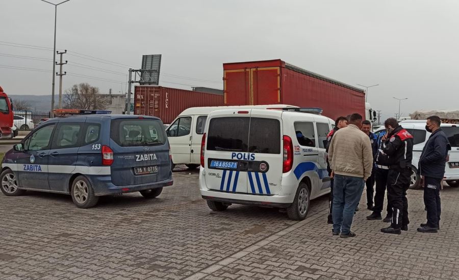 Dilencilere polis ve zabıtadan baskın 