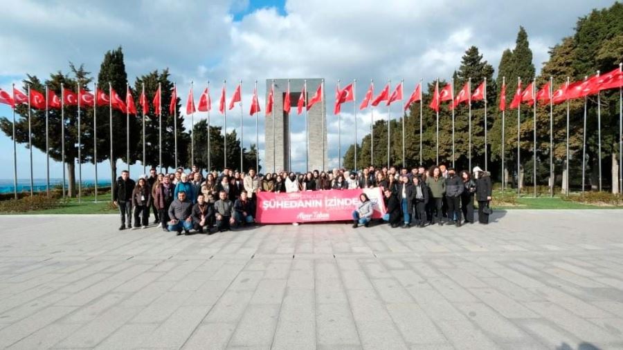 Çanakkale Kafilesini Başkan Taban Uğurladı