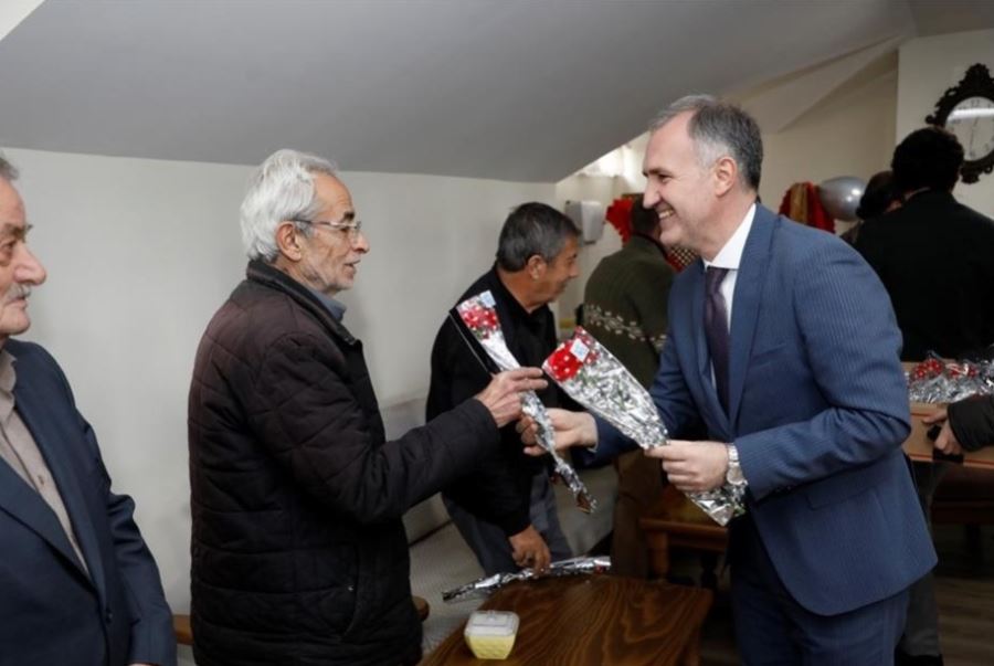 Başkan Taban’dan Huzur Evi Sakinlerine Sürpriz Ziyaret